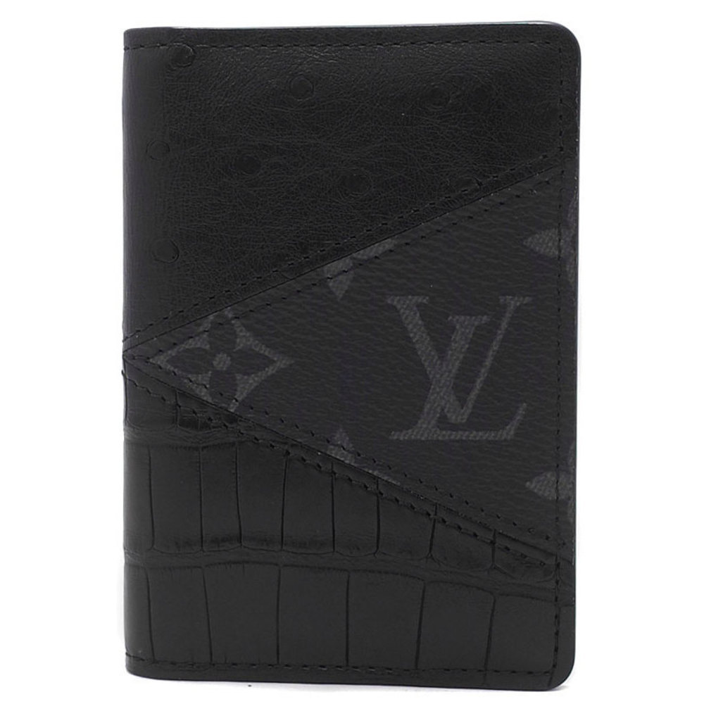 Louis Vuitton Case Black Pochette Eclipse Monogra… - image 1
